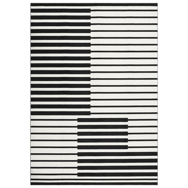 Modern Design Area Rug - High Quality, 1200 GSM, Washable, Non-Slip - Ideal for Living Room, Bedroom, Office - Multiple Sizes Available