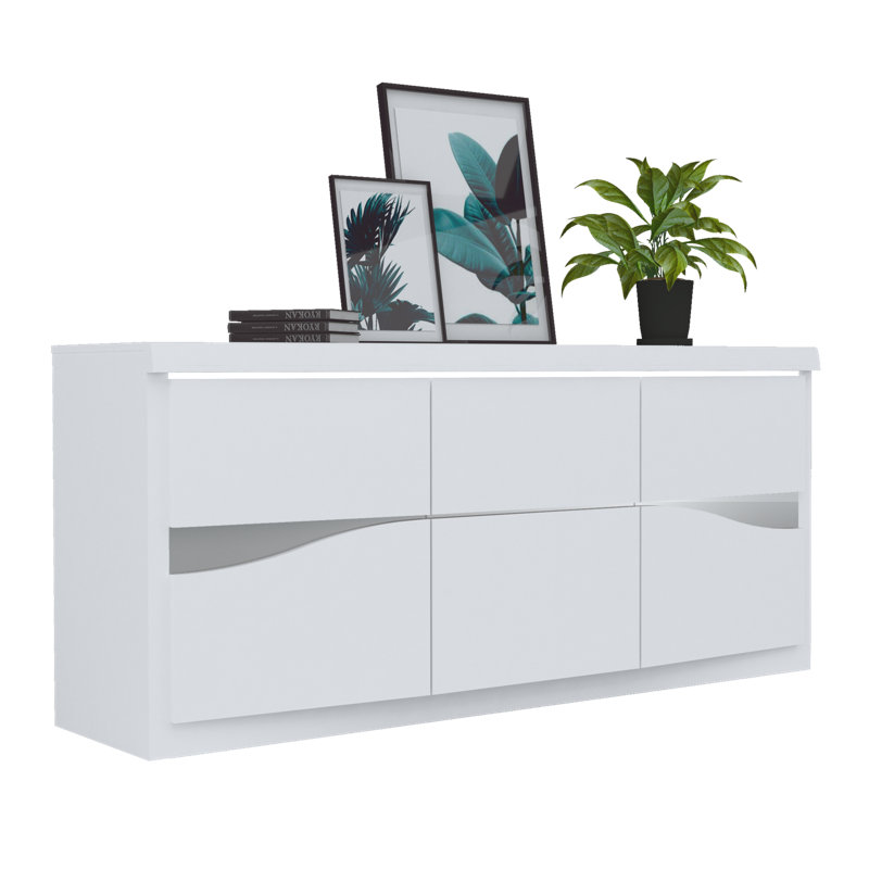 Stanley 200cm Sideboard, White