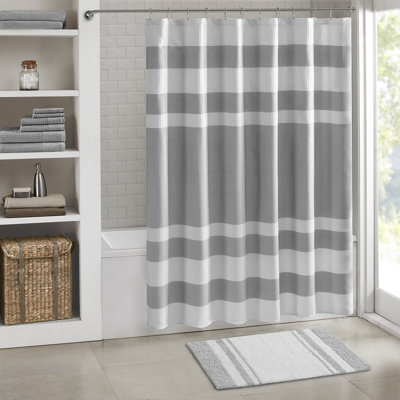Tapis de bain gris réversible 100% coton 20 x 30 po
