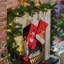 Lighted Faux Pine Garland with Lights-1223743058