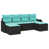 Structure noire / Coussin bleu est en rupture de stock