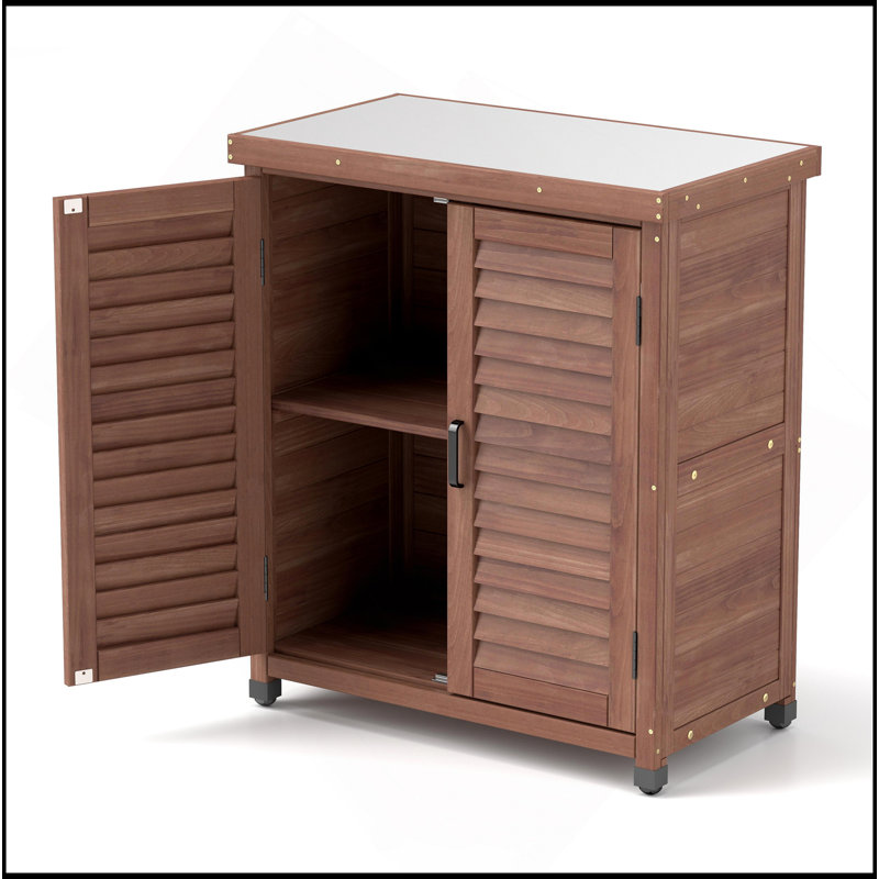 Armoire de rangement extérieure avec une conception robuste et fonctionnelle
