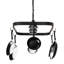 Elana Steel Handcrafted Rectangle Hanging Pot Rack