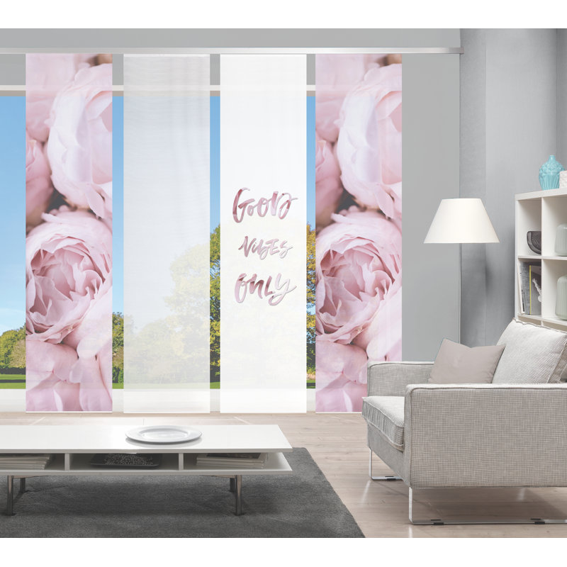Pearcy Semi Sheer Curtain Panel Pair
