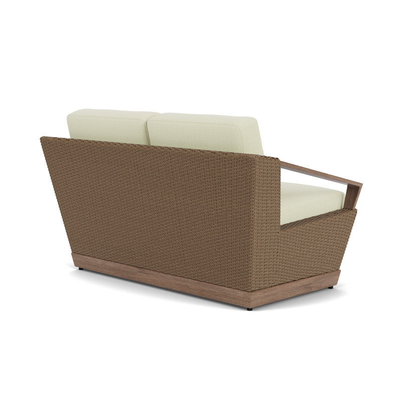 Charisma Outdoor 2 - Seat Loveseat, Bamboo Bay Meadow