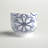 Killam White and Blue Mediterranean-Style Ceramic Cachepot