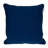 Blue 100% Cotton Greek Key Zippered Pillow