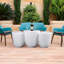 Havana Cabana Resin Coffee Table