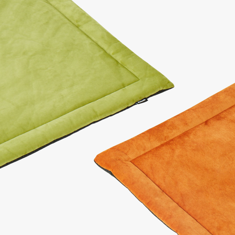 Tapis de lit pour chien Mckoy, H 1,5 po x l 32 po x P 24 po, Orange