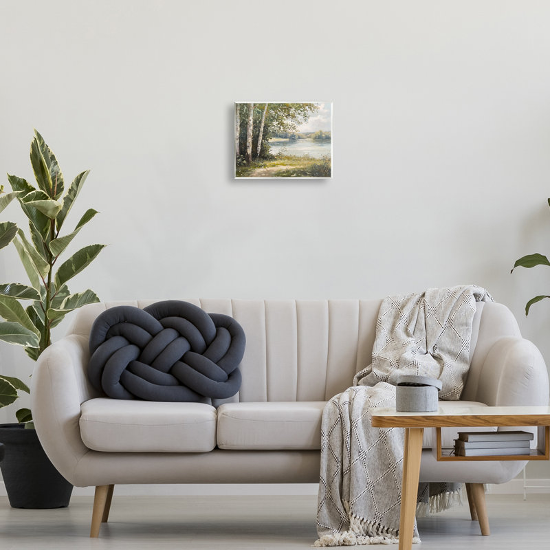 «Place To Relax Lake View», plaque murale par Petal Prints Design