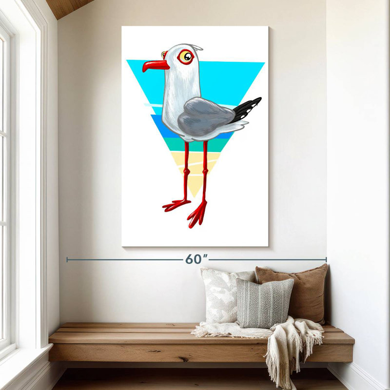 Caricature de Brampt, H 51 po x l 34 po