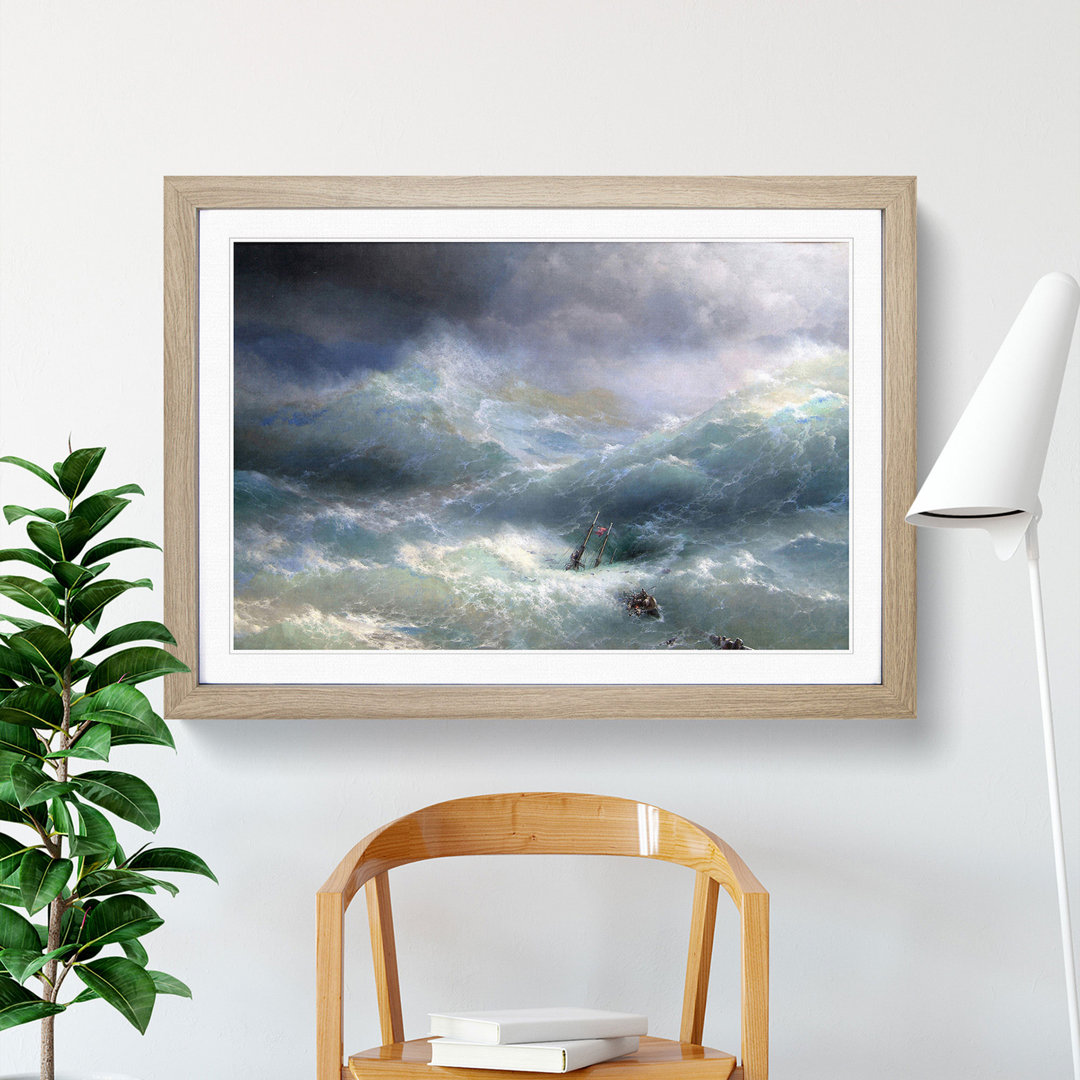 The Wave by Ivan Aivazovsky - Picture Frame Painting