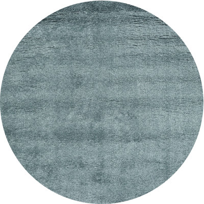 Tapis de zone bleu acier contemporain