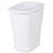 Sterilite White Ultra Plastic Wastebasket Trash Can-62400443-62428143