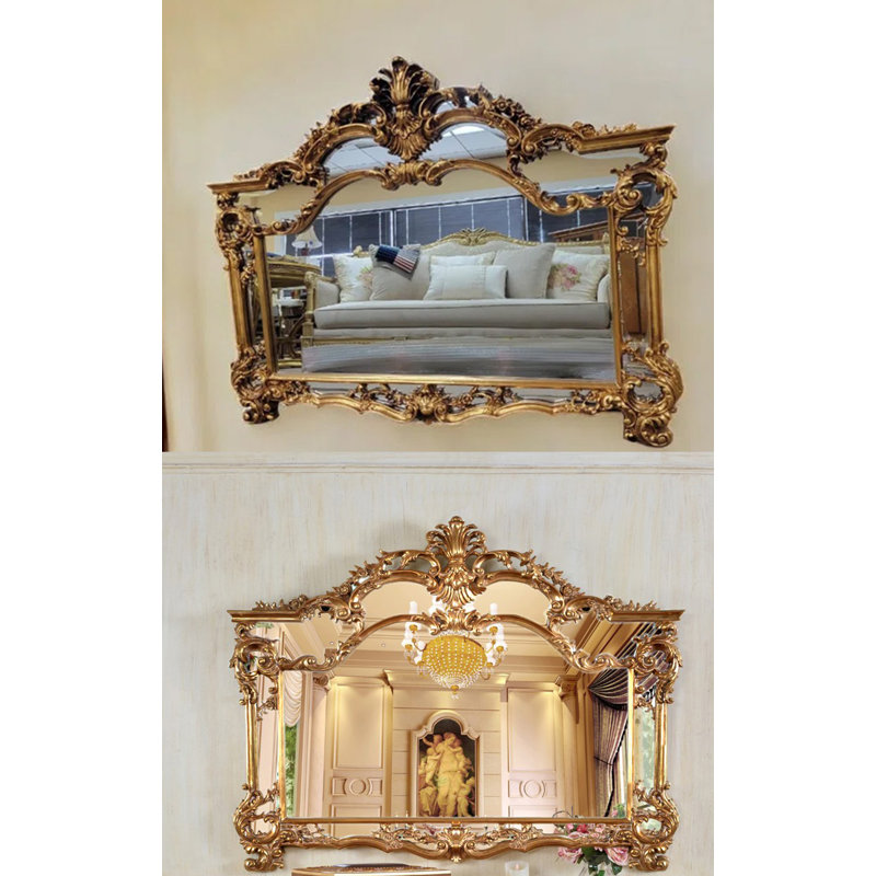 Infinity Rectangle Solid Wood Mirror