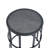 Ceramic Tile Side Table With Powder Coated Iron Frame - Lightweight & Weatherproof Patio Accent