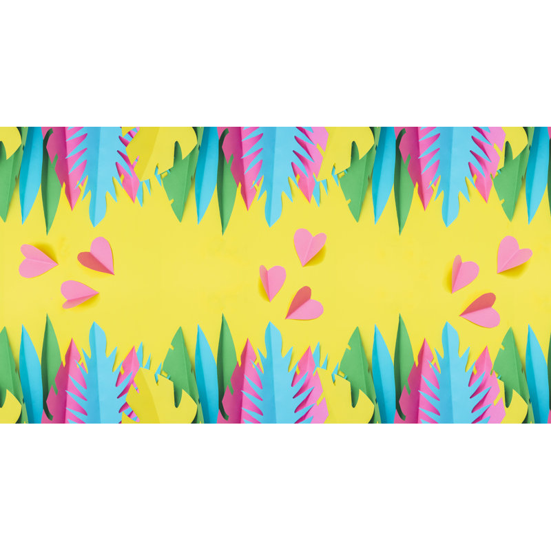 Fokke Floral Area Rug, Rectangle 52 x 280cm