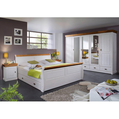 51cm W Solid Wood Bedside Table