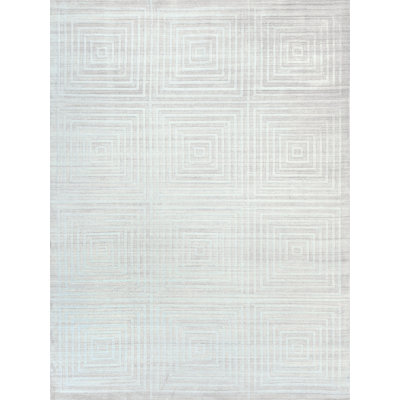 Castelli Geometric Area Rug in Light Beige