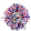 Couronne en maille 17 po Patriotic Classic