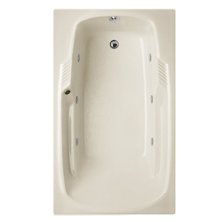Isabella 60'' x 36'' Drop-In Acrylic Bathtub