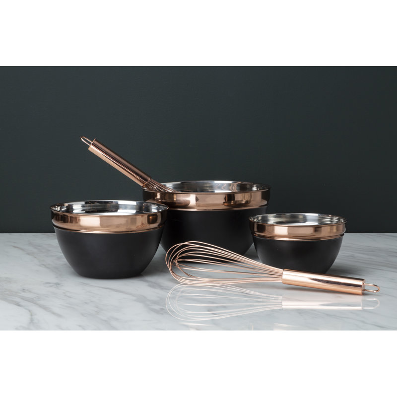 Canora Grey Dixon 1 Whisk, Rose Gold, 8cm H x 39cm W