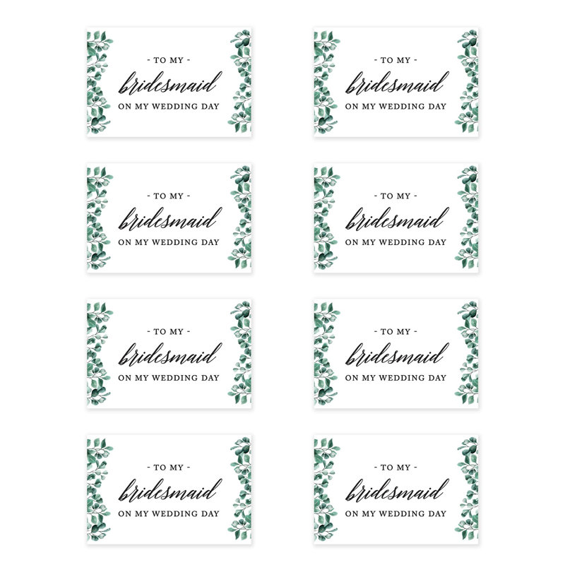 Ensemble de cartes-cadeaux de mariage avec enveloppes