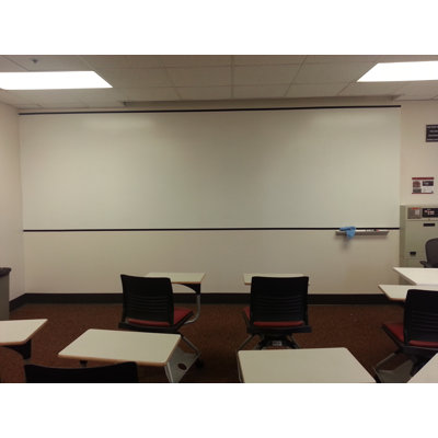 Insta-DE 2 White 85" diag. Adhesive Wall Mounted Projector Screen