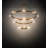 24 - Light Dimmable Tiered Chandelier