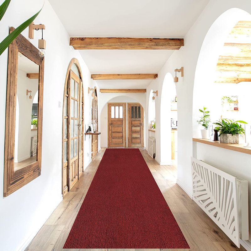 Custom Size Outdoor/Indoor 36'' Wide Runner Rug With Non-Slip Water Resistant PVC Backing_2, Runner 3' x 10'