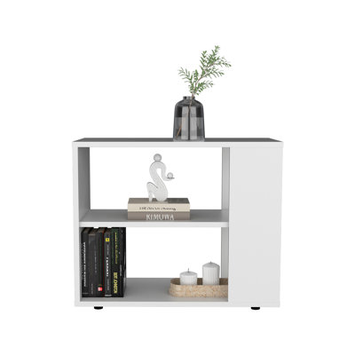 Sideboard Table, 4 Legs, 2 Shelves