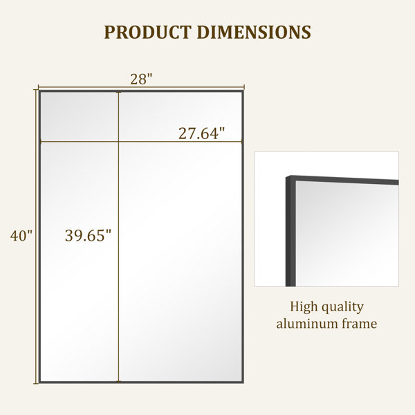 Dimensions du produit