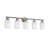 Modern Vanity Fixture With Frosted Glass, Dimmable Bathroom Wall Sconce-1000686559-1000686547