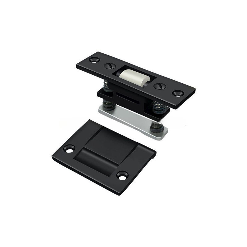 Deltana RCA430U15 Roller Catch; Heavy Duty; Satin Nickel Finish, Black