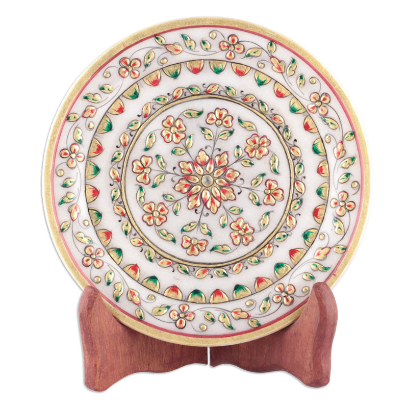 Assiette décorative Charlton Home®