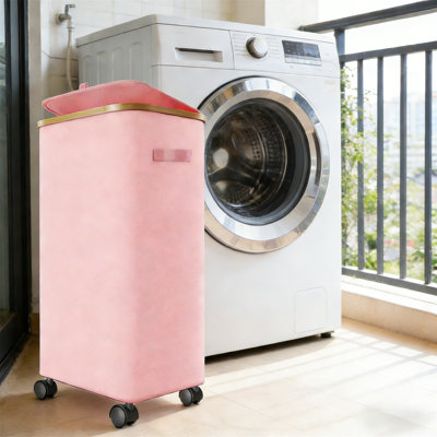Chariot à linge pliant de qualité supérieure avec roulettes