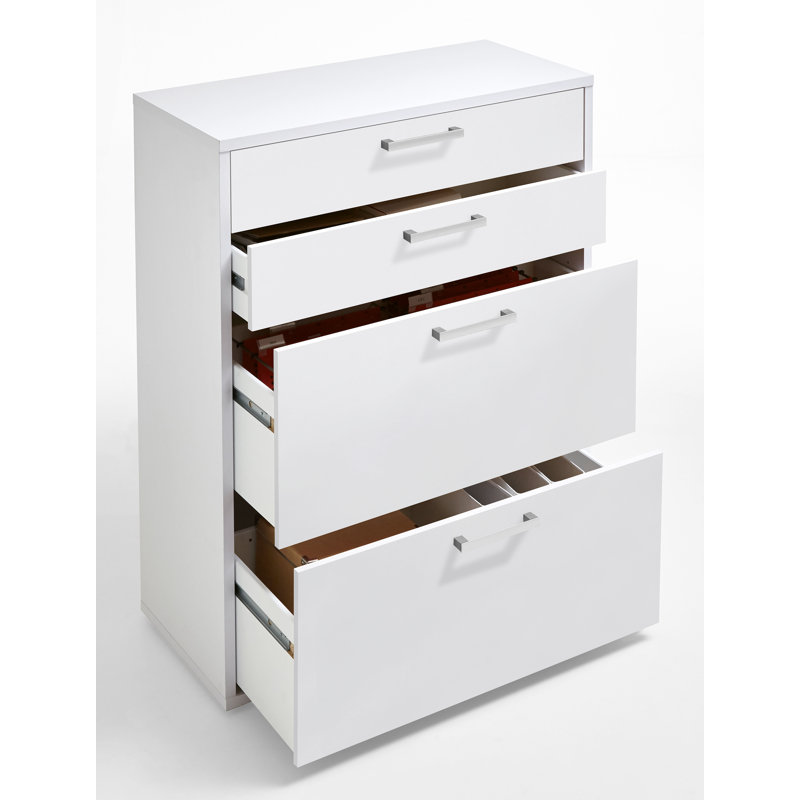 Woolum Drawers, White
