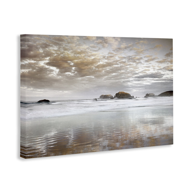Sunrise Reflections Seascape, conception de Dennis Frates, H 16 po x l 24 po