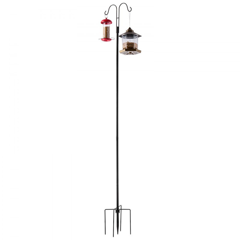 Pole Decorative Bird Feeder, 195cm H x 29.5cm W x 25cm D