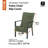 Ayvion Polyester Box Cushion Dining Chair Slipcover-1738189346