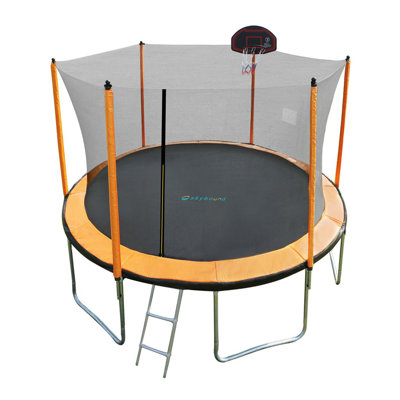 SKYBOUND Round Backyard Trampoline with Safety Enclosure