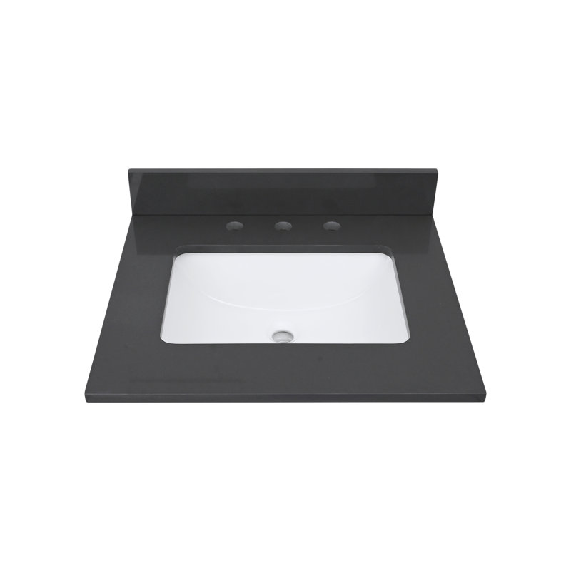 25'' W Single Vanity Top, Ural Gray