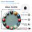 Horloge murale en verre Professional