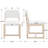 Morawa Upholstered Farmhouse Dining Chairs Solid Wood Back Side Chairs-1649240486