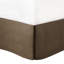 Édredon 7 pièces - Édredon taupe / brun à détails complexes, rembourré lavable à la machine-130428509-130428510