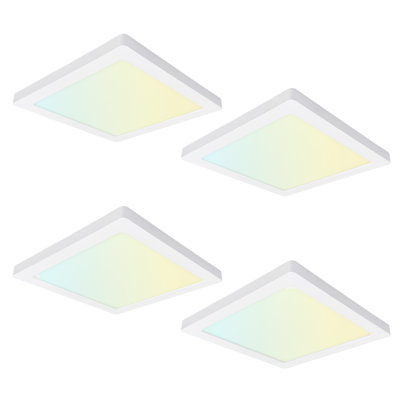 Kentrell Plastic LED Flush Mount