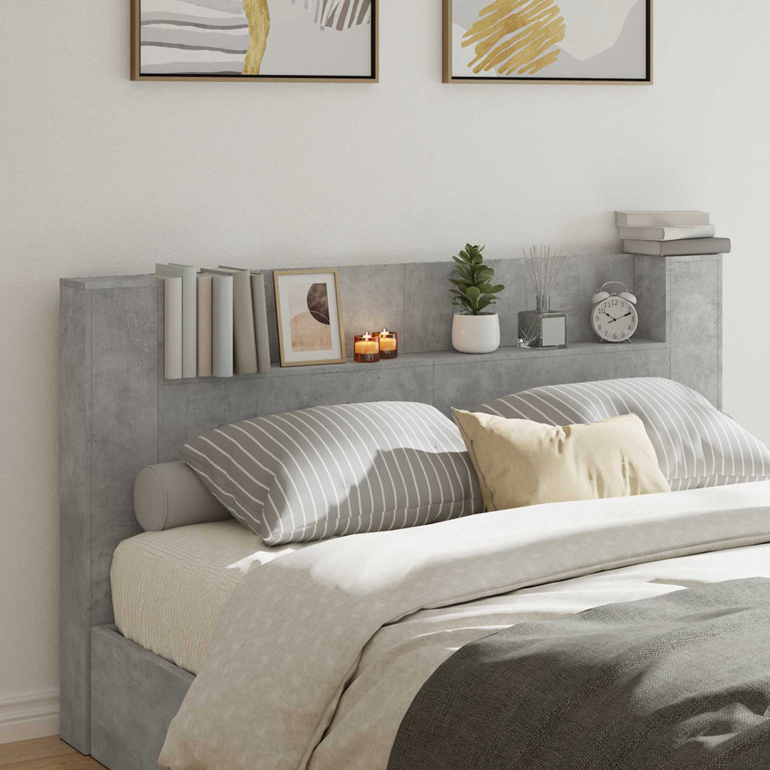 Headboard Sonoma Oak 140 X 16.5 X 103.5 Cm Engineered Wood
