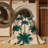 Washable Coconut Palm Grove Coastal Area Rug-372955502