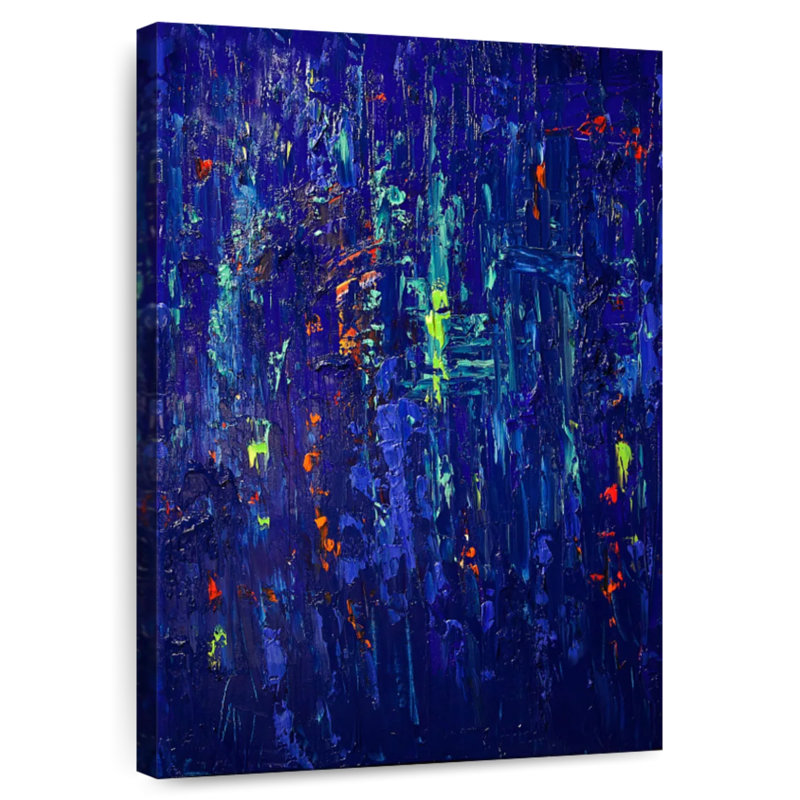 Blue I, 30" H x 20" W