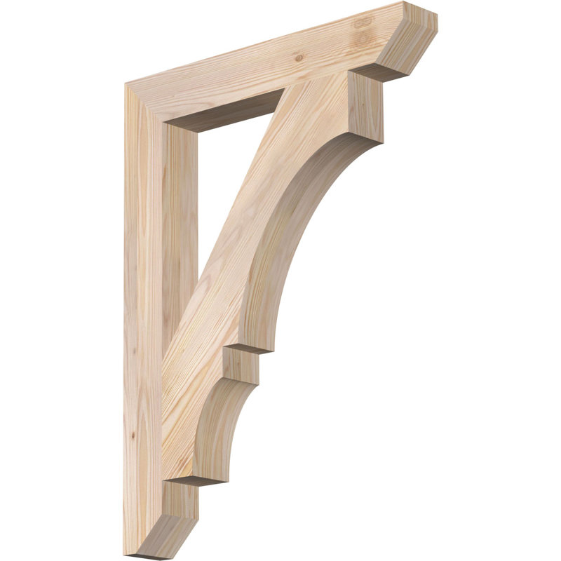Support à lattes l 3 3 po x P 24 po x H 32 po, sapin Douglas, Sapin de Douglas, Lisse, H 32 po x l 3,5 po x P 24 po